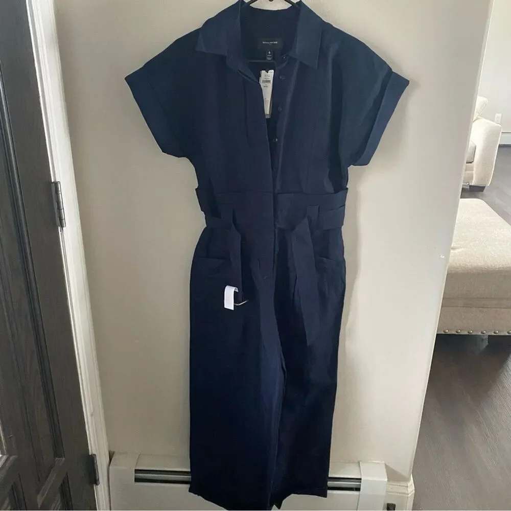 NWT Banana Republic Linen Jumpsuit